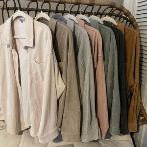 Corduroy Shackets